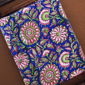 Graceful Bagru Hand Block Printed Cotton Dress Material