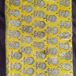 Get It Now Elegant Hand Block Printed Cotton Dress Material